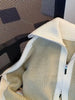 Autumn and Winter High-end Versatile Zipper Turnover Collar Spliced Loose Lazy Style Open Sweater