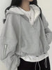 Y2K Fashion Hooded Sweatshirt for Women