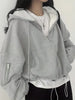 Y2K Fashion Hooded Sweatshirt for Women