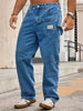 Men's Streetwear Loose-Fit Straight