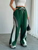 Color Block Patchwork Sports Pants