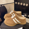 Women'S New Style Platform Lace-Up Closed-Toe Summer Sandals