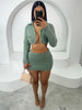 Spring style sexy party long sleeve short coat