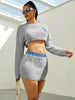 Sexy Knit Sweater Co-ord Set