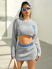 Sexy Knit Sweater Co-ord Set