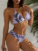 Hot Summer Trend Fashion Print Sexy Bikini Four-Piece Set