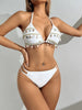 Swimsuit Women'S Bikini Three-Piece Set with Mesh,