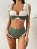 Bow Tie Shoulder Straps Bikini Sets