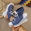 New Women's Fashion Lace-Up Wedge Sandals