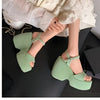 Women's Elegant Platform Wedge Sandals
