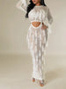Fan Flo Women's Elegant Semi-Sheer Beach Cover-Up Dress
