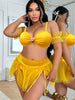 Plus Size Fashion Satin Lingerie