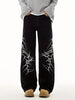 American High Street Vintage Thorn Embroidered Jeans