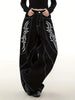 Men's & Women's Loose Fit Embroidered Denim Jeans