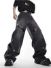 Men's Heavy-Distressed American Streetwear Straight-Leg Jeans