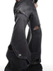 Men's Heavy-Distressed American Streetwear Straight-Leg Jeans