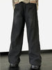 Men's Heavy-Distressed American Streetwear Straight-Leg Jeans