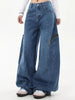 American retro design multi-pocket patchwork