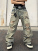 Men'S Street-Style Ripped Denim Jeans