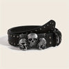 Women's Punk Demon Hand Skull Belt