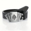 Men'S Punk Style Playing Card Belt