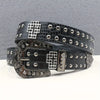 Y2K Punk Cross Rivet Belt