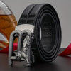 Men'S Genuine Leather Belt with Automatic Alloy Buckle