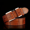 Men'S Business Belt Faux Leather