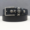 Women's Black Rivet Belt