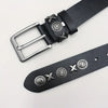 Women's Black Rivet Belt