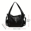 Retro Style Women's Shoulder Bag Motorcycle Bag