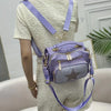 Glamour Shining Stars Rhinestone Backpack Handbag Purse for Women