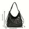 Y2K New Style Millennium Punk Rivet Shoulder