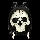 Women's Punk Gothic 3D Skull Design Backpack