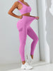 2pcs Women'S Athletic Set, Removable Chest Pad Sports Vest