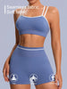 Two-Piece Women'S Short Yoga Set