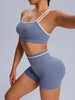 Two-Piece Women'S Short Yoga Set