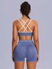 Two-Piece Women'S Short Yoga Set