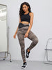 1pc Women'S High-Waisted Camouflage Yoga Leggings