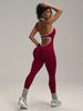 Women'S High-Waisted Yoga Bodysuit - Stretchy, Comfortable