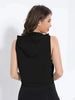 Women's Sleeveless Hooded Gym Tank Top
