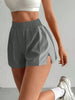 Women's Solid Color Casual Athletic Shorts