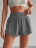 Women's Solid Color Casual Athletic Shorts
