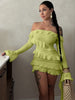 Women's Sexy Off-the-Shoulder party dress