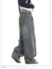 HJR Women'S Casual Denim Wide Leg Pants