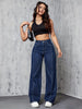 Women's High-Waist Wide-Leg Jeans