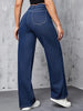 Women's High-Waist Wide-Leg Jeans