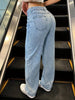 Women'S Stylish Pearl Fashion Wide-Leg Trousers