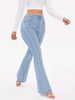Chic High-Waist Flare Jeans for Women