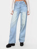 Ultra-Soft Loose Straight-Leg Cut, Non-Stretch Fabric